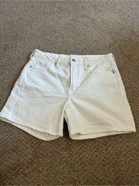Old Navy White Denim Jean Shorts